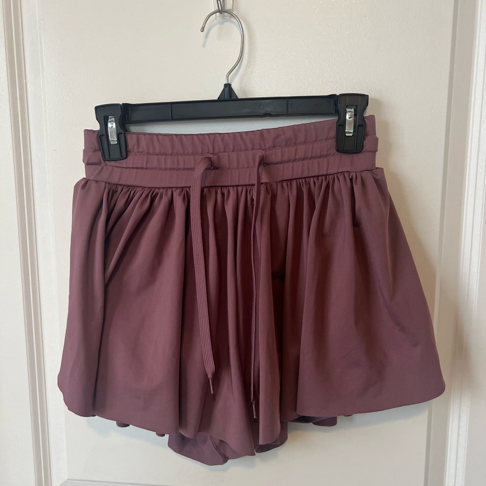 Women's Butterfly Flowy Shorts Skirt
